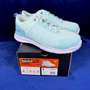 TIMBERLAND PRO OVERDRIVE SAFETY TOE/ NON SLIP SNEAKERS SIZE 9